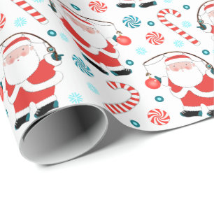 Kreatives Angel-Weihnachtsfest Geschenkpapier