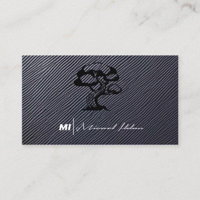 Kreatives, einzigartiges Design der Visitenkarte (Vorderseite)