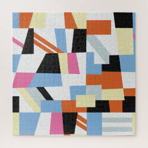 Kreatives Geometrisches: Längenmuster-Design Puzzle