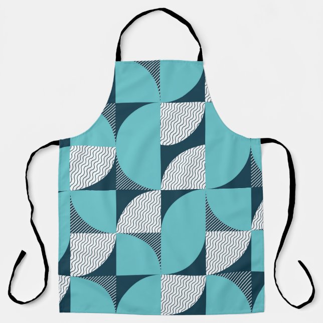 Kreatives geometrisches Muster Schürze (Vorderseite)