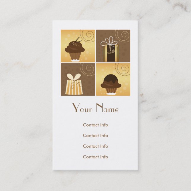 Kreatives Geschenk Visitenkarte (Vorderseite)