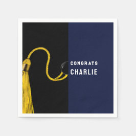 Kreatives Graduierungspapier Serviette