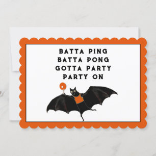 Kreatives Halloween-Party Einladung