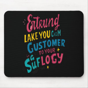 Kreatives Kunstdesign-Aufkleber Mousepad