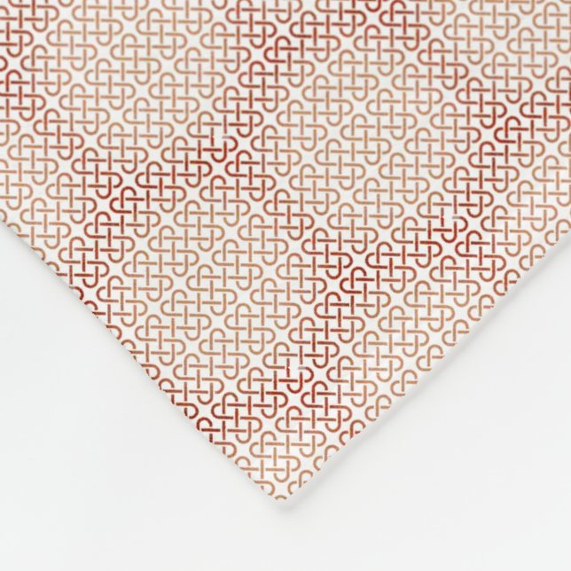 kreatives Kunstdesign Fleecedecke (Ecke)