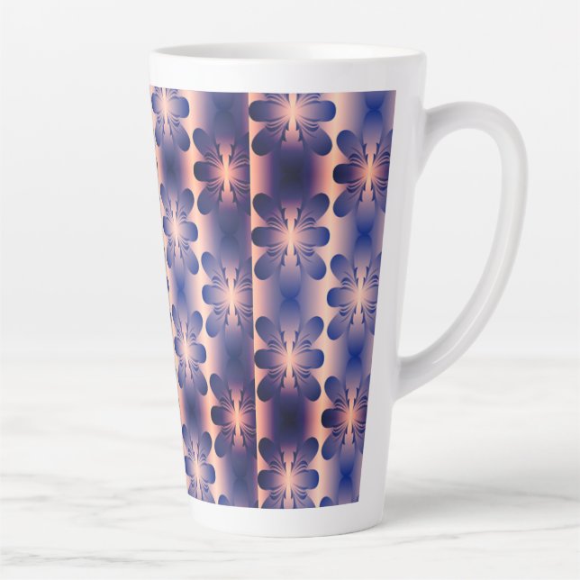 kreatives Kunstdesign Latte Tasse (Rechts)