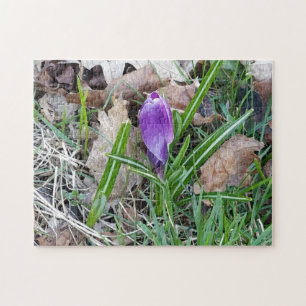 Kreatives Landschafts-Blumen-Foto-Puzzle Puzzle