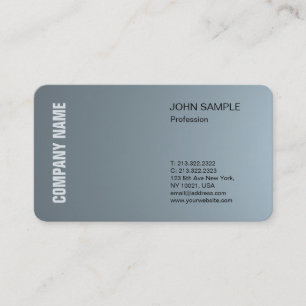 Kreatives modernes professionelles Design elegant  Visitenkarte