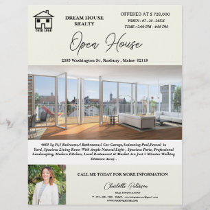 Kreatives Real Estate Open House  Flyer