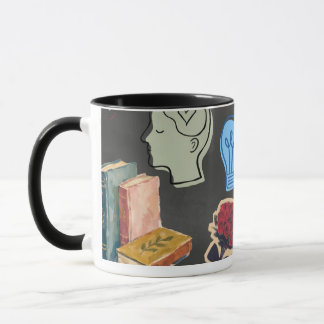 Kreatives Studio-Arbeitsbrett Tasse