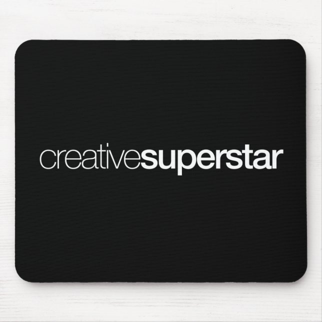 kreatives Superstar mousepad (Vorne)