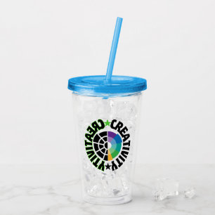 Kreativität Acryltrinkbecher