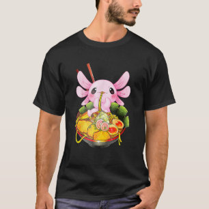 Kreativität Fantasie axolotl Angst essen entspanne T-Shirt