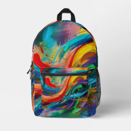 Kreativität in jedem Detail: Gedruckter Rucksack