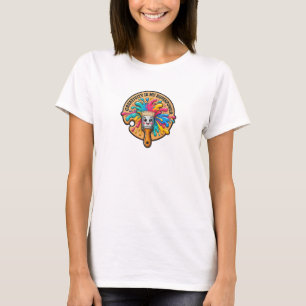 Kreativität ist meine Superkraft Süßer Pinsel Farb T-Shirt