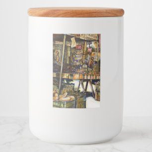 Kreativität macht alles glänzend lebensmitteletikett