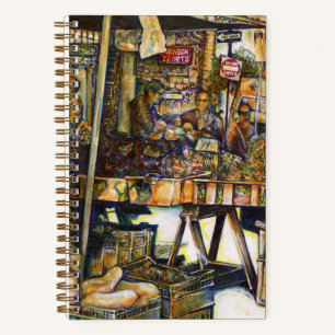 Kreativität macht alles glänzend notizbuch