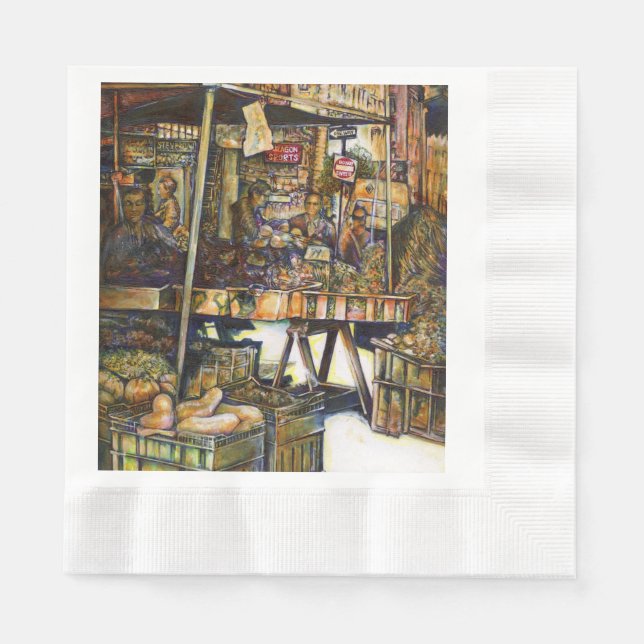 Kreativität macht alles glänzend serviette (Vorderseite)