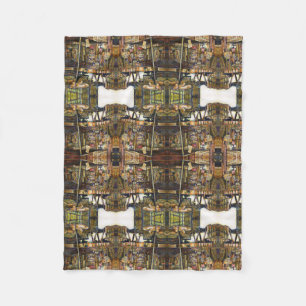 Kreativität macht alles heller fleecedecke