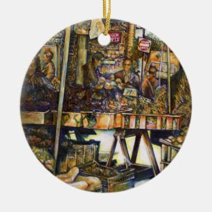 Kreativität macht alles heller keramik ornament