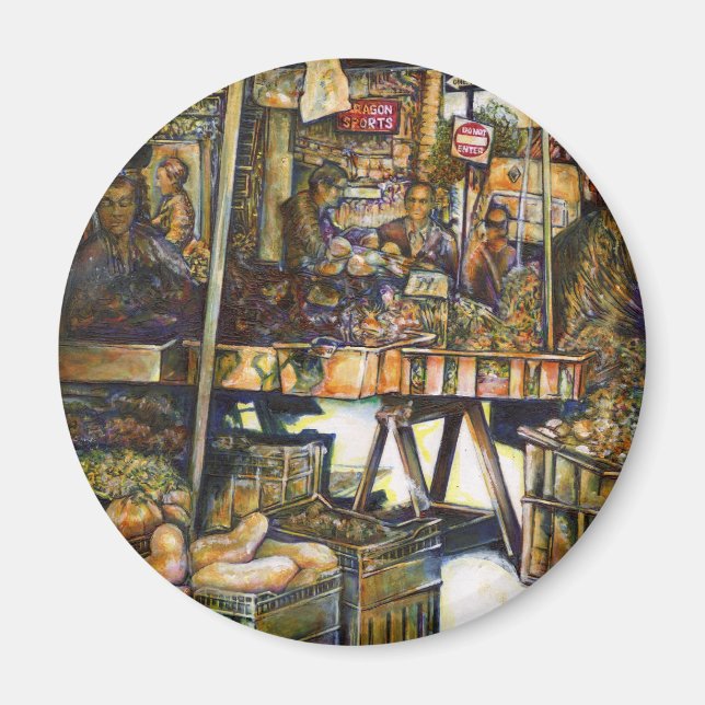 Kreativität macht alles heller magnet (Vorne)