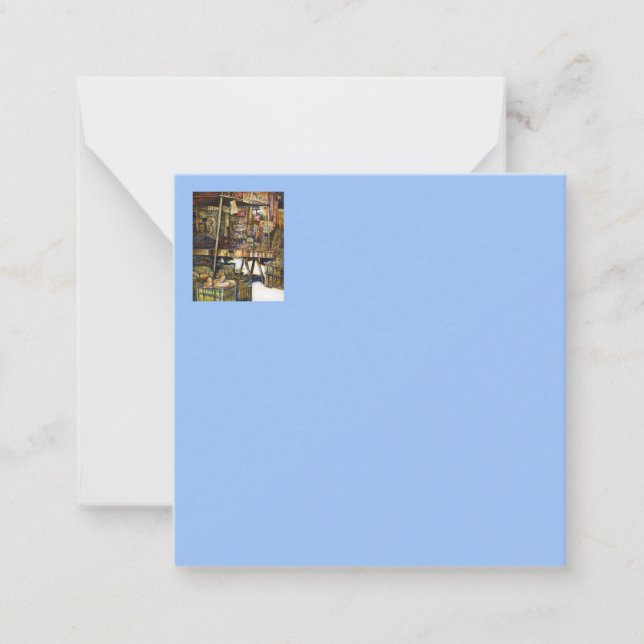 Kreativität macht alles heller mitteilungskarte (Vorderseite)