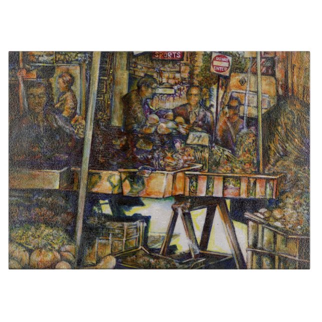 Kreativität macht alles heller schneidebrett (Vorderseite)