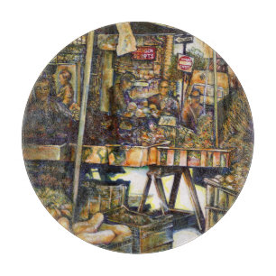 Kreativität macht alles heller schneidebrett