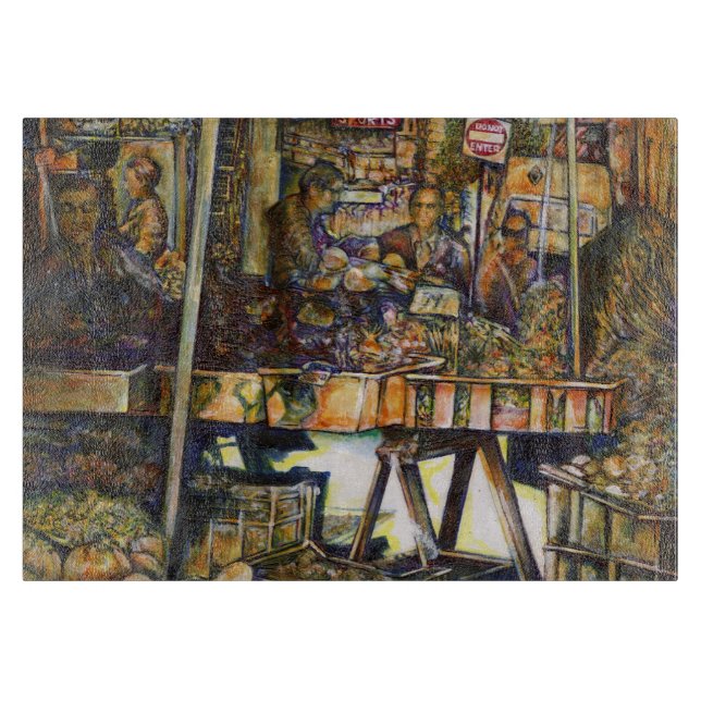 Kreativität macht alles heller schneidebrett (Vorderseite)