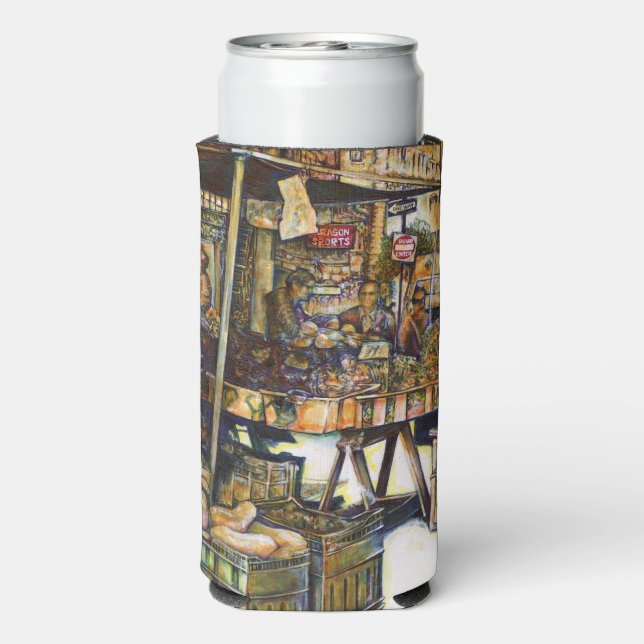 Kreativität macht alles heller selters dosenkühler (Seltzer Rückseite)