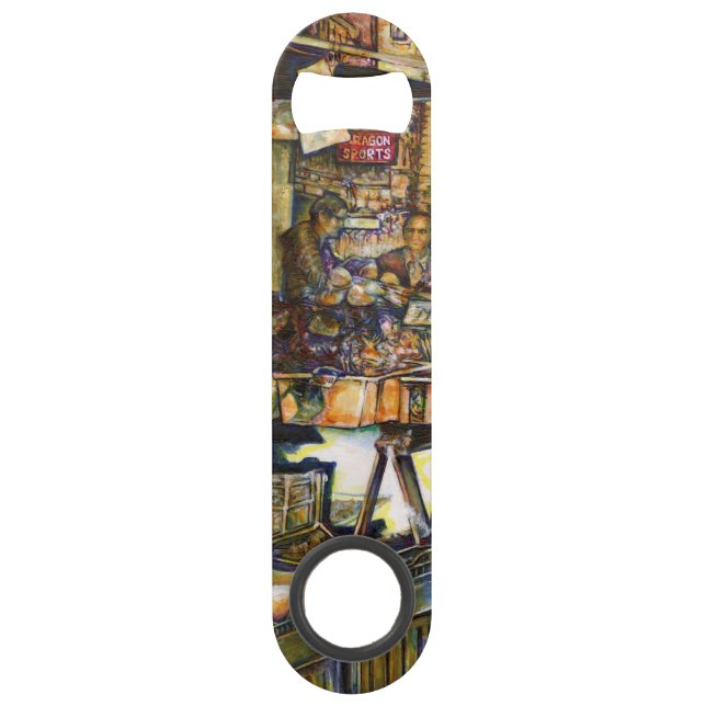 Kreativität macht alles heller speed flaschenöffner (Vorderseite)