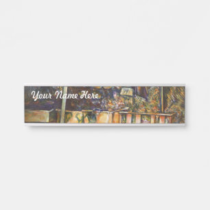 Kreativität macht alles heller türschild