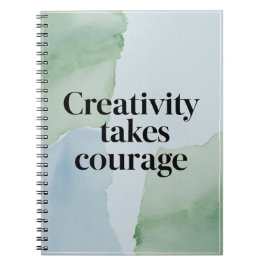 Kreativität macht Mut Notizblock