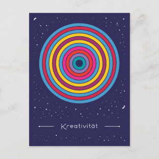 Kreativität Postkarte