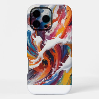 Kreativitätsgeschenk: Vibrante Abstraktion iPhone 16 Pro Max Hülle