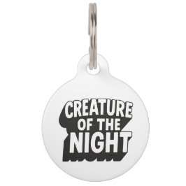 Kreatur der Nacht Haustiermarke