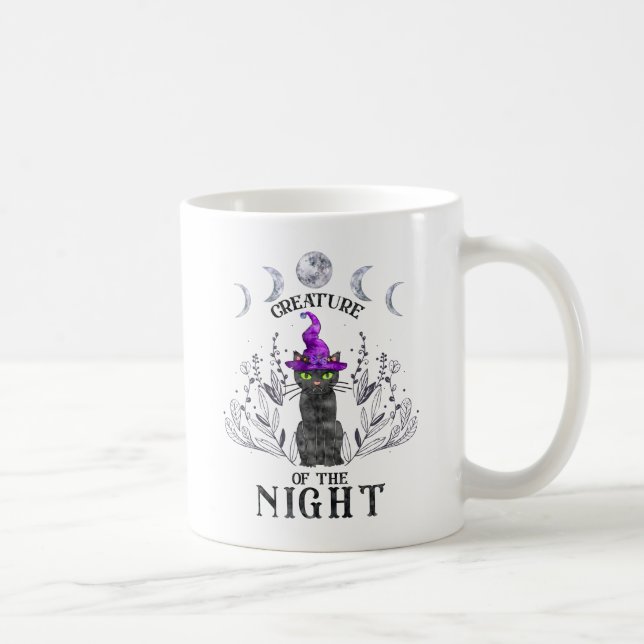 Kreatur der Nacht Kaffeetasse (Rechts)