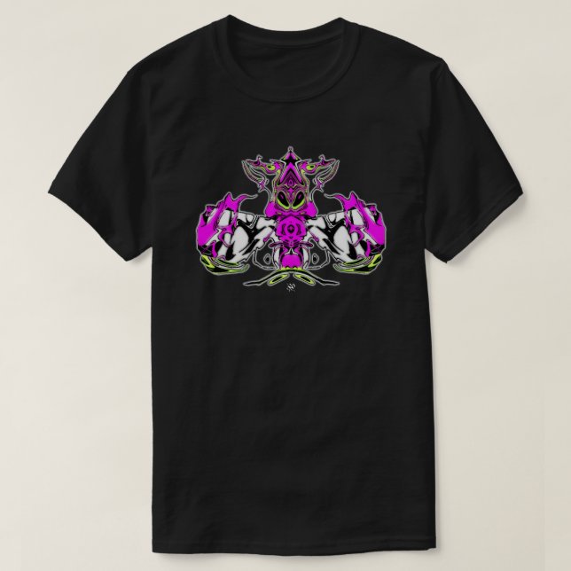 Kreatur mit Flügeln T-Shirt (Design vorne)