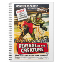 Kreatur-Monster im Vintage-Stil Filmplakat