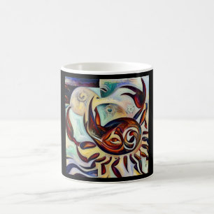 Krebs (4) kaffeetasse