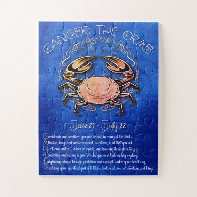 Krebs Akrostisches Puzzle (Vertikal)