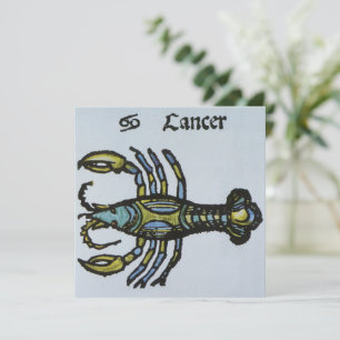 Krebs, altes Sternzeichen des Zodiak