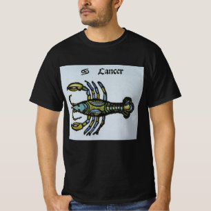 Krebs, altes Zeichen des Zodiak T-Shirt