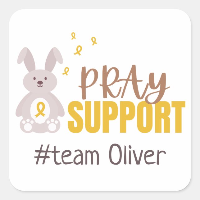 Krebs bei Kindern. Aufkleber für benutzerdefiniert (Vorderseite)