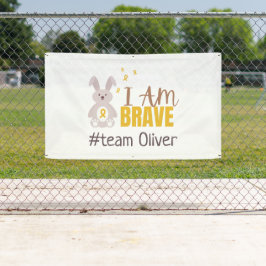Krebs bei Kindern. individuelle Name-Banner Außenw Banner