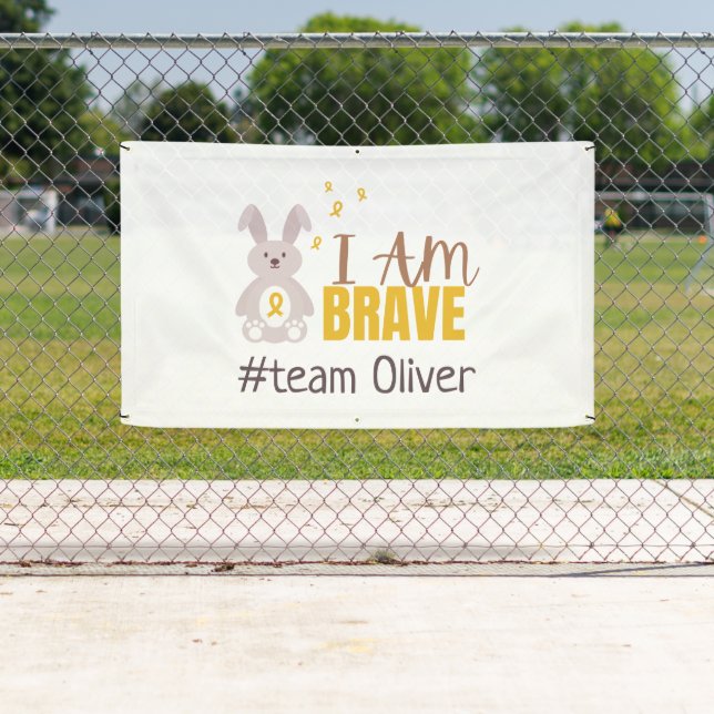 Krebs bei Kindern. individuelle Name-Banner Außenw Banner (Insitu)