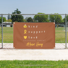 Krebs bei Kindern Personalisiertes Banner Außenzei