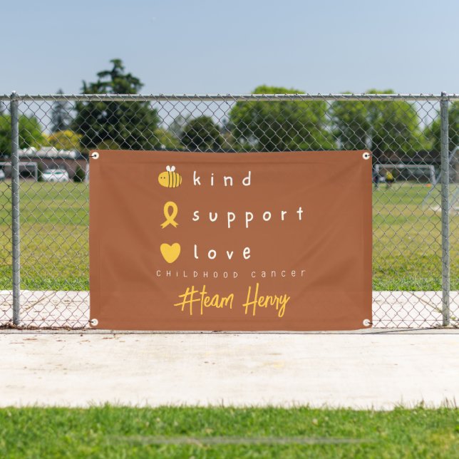 Krebs bei Kindern Personalisiertes Banner Außenzei (Insitu)