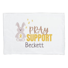 Krebs bei Kindern. Unterstützung für benutzerdefin Kissenbezug