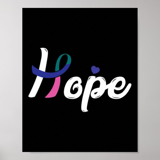 Krebs bekämpfen Krebsschleife 9 Poster (Vorne)